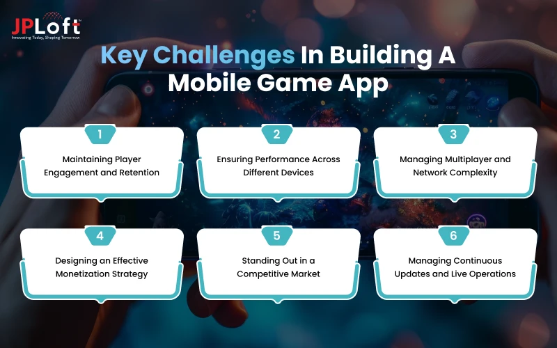 Key Challenges in Building a Mobile Game App